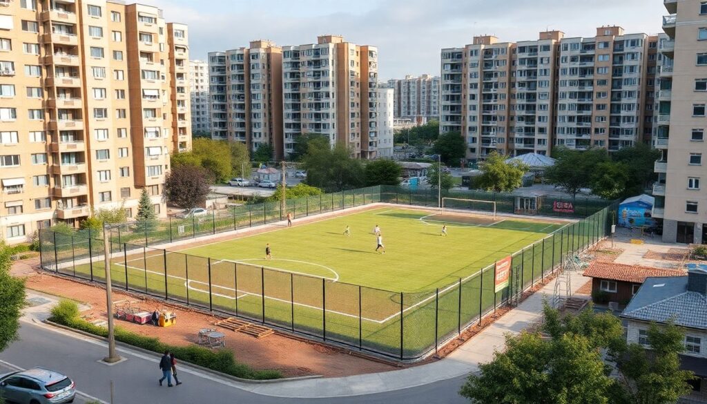 Как развивать инфраструктуру уличного футбола в городе - иллюстрация