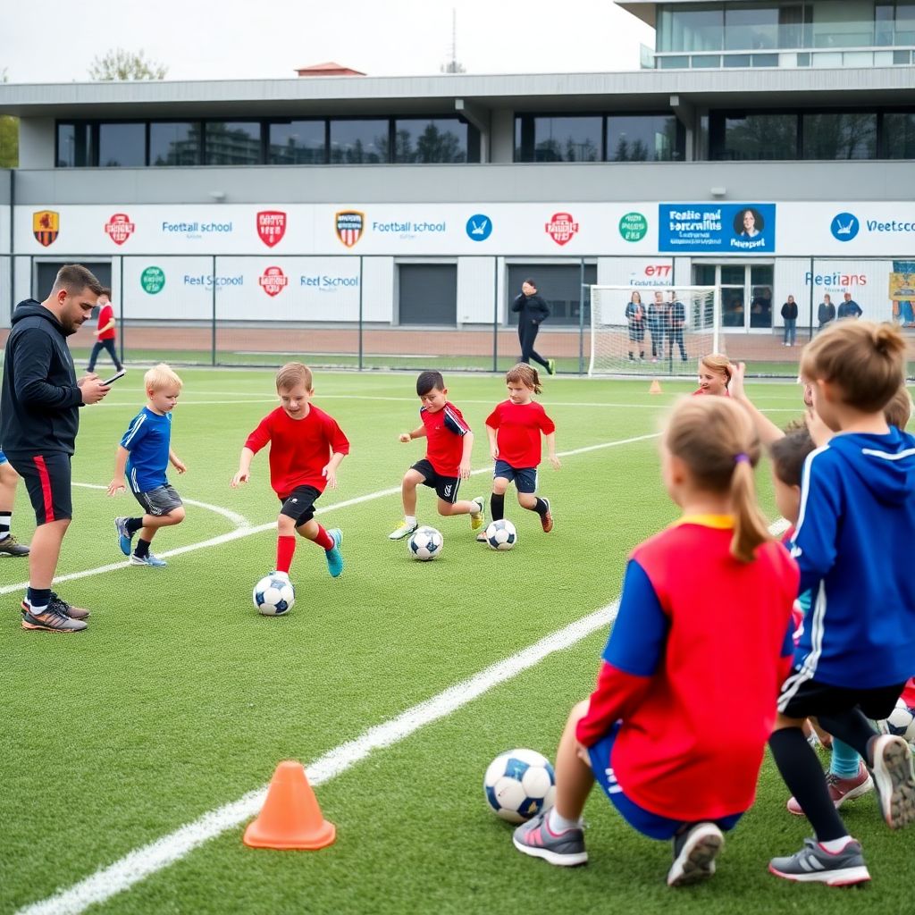 Детский футбол: развитие техники владения мячом для эффективного тренинга