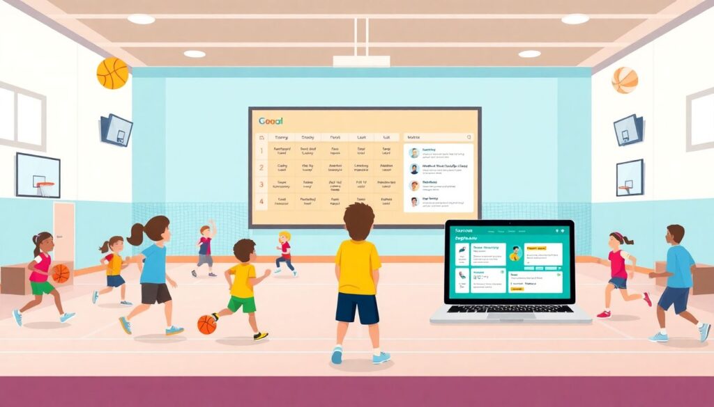 Развитие массового спорта через школьные программы - иллюстрация