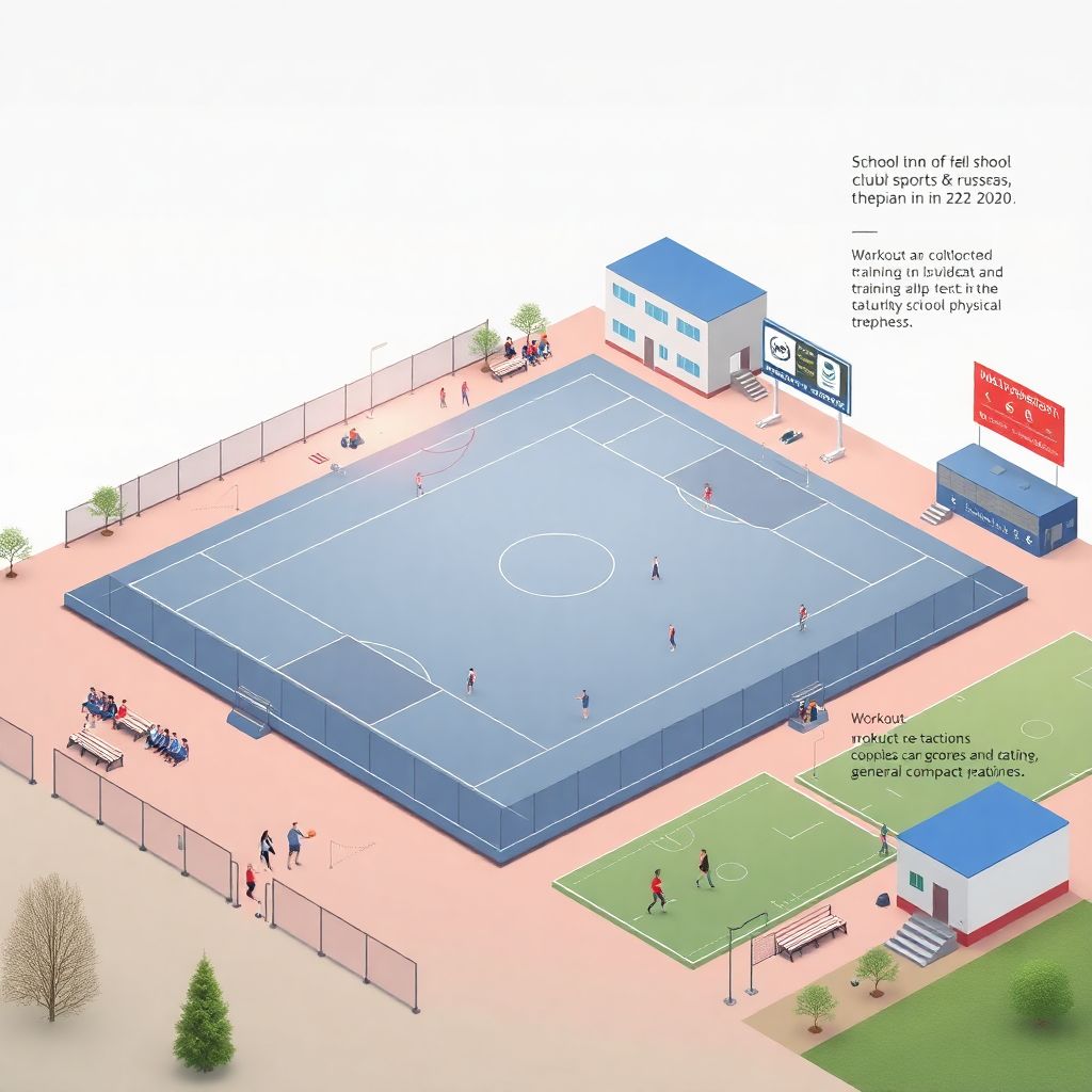 Как создать клубную спортплощадку в школе: шаги и пример бюджета