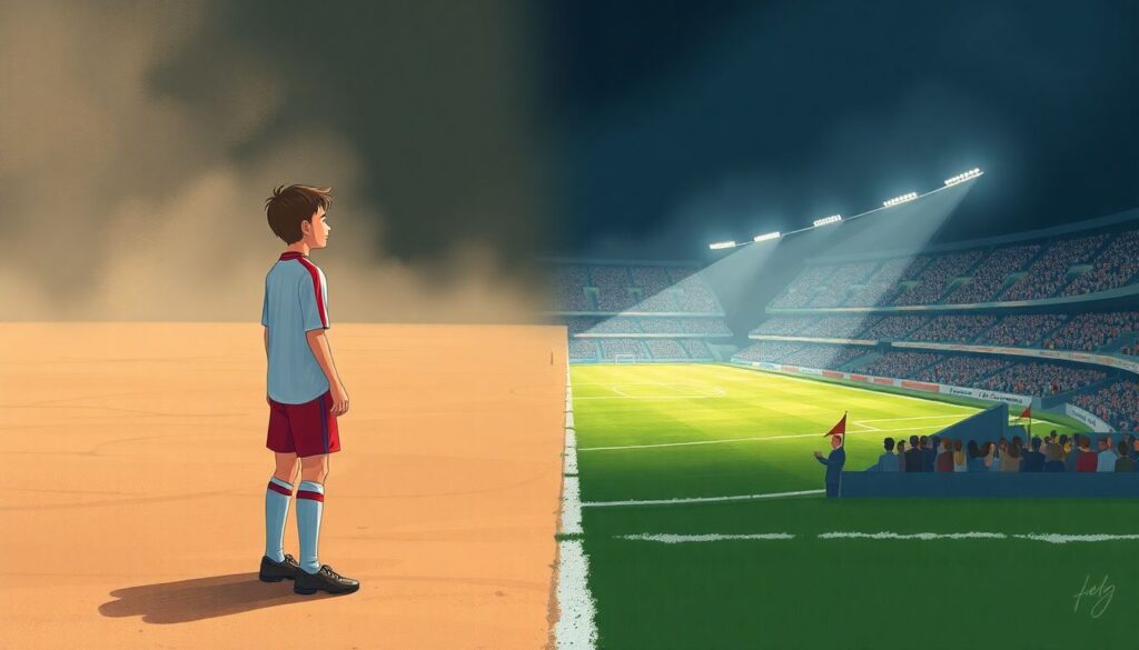 Истории успеха юных футболистов из районных команд - иллюстрация