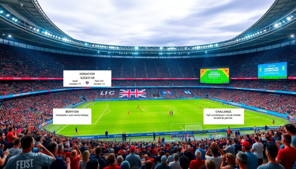 Как организовать двойной матч для сбора средств на благотворительность - иллюстрация