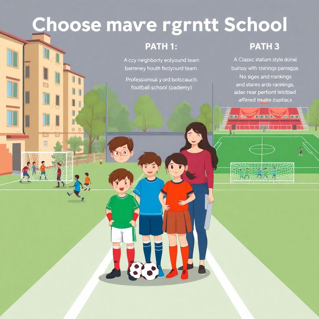 Как правильно выбрать команды и тренерский штаб для детского футбола