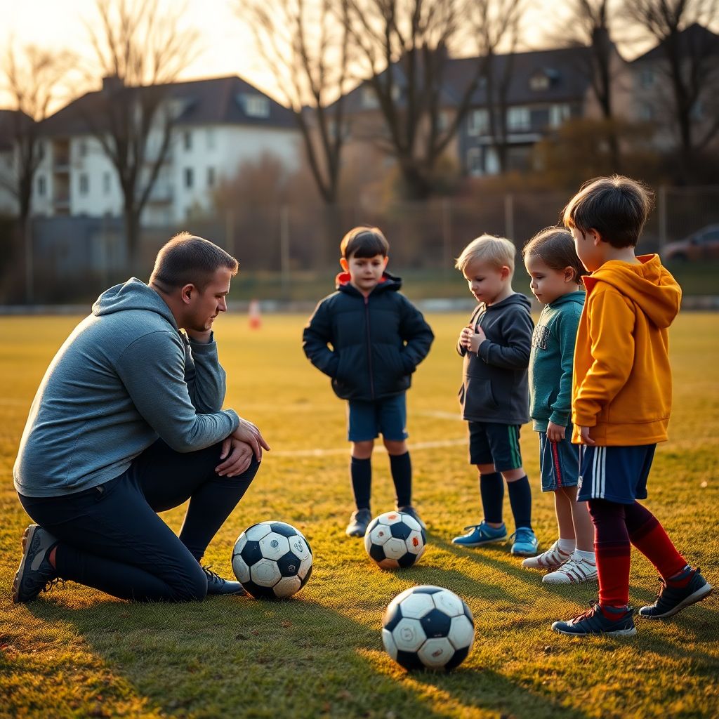 Интервью с тренером детского футбола о методике обучения юных игроков