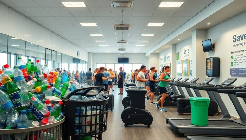 Экологичные инициативы в спортивных клубах - иллюстрация