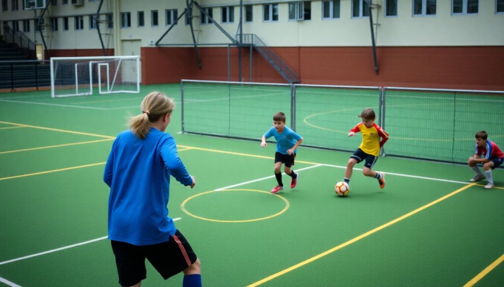 Инновации в уличном футболе и мини-футболе для молодежи - иллюстрация