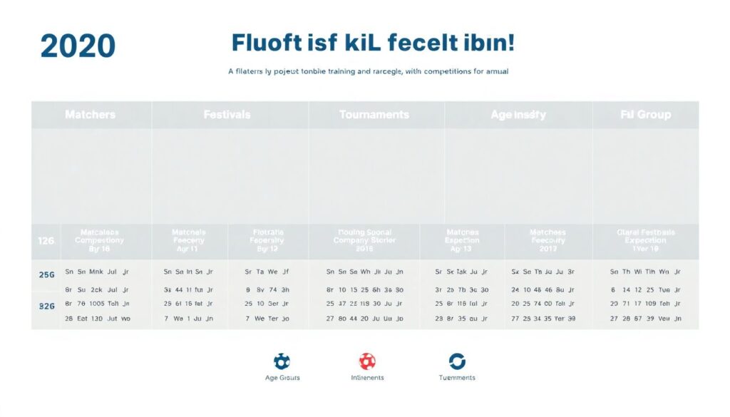 Детский футбол: соревнования и ранжирование по возрастам - иллюстрация