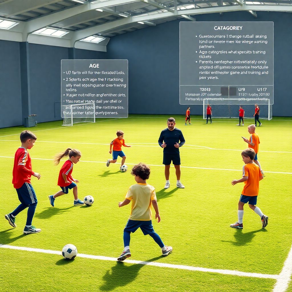 Детский футбол: соревнования и ранжирование по возрастам