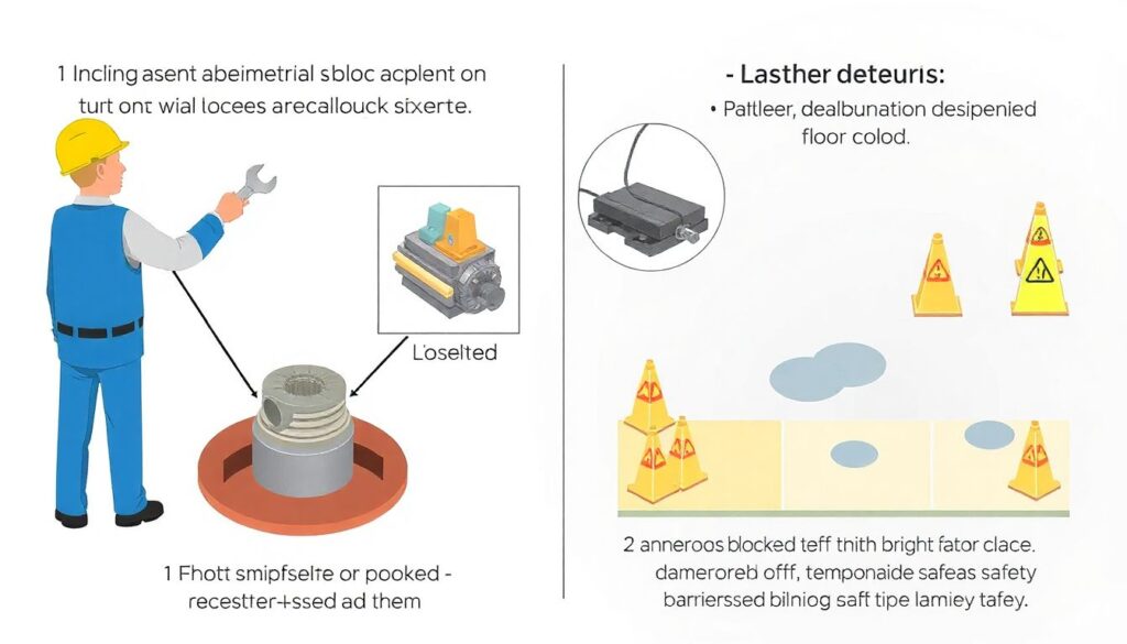 Безопасность на спортивных площадках для детей - иллюстрация