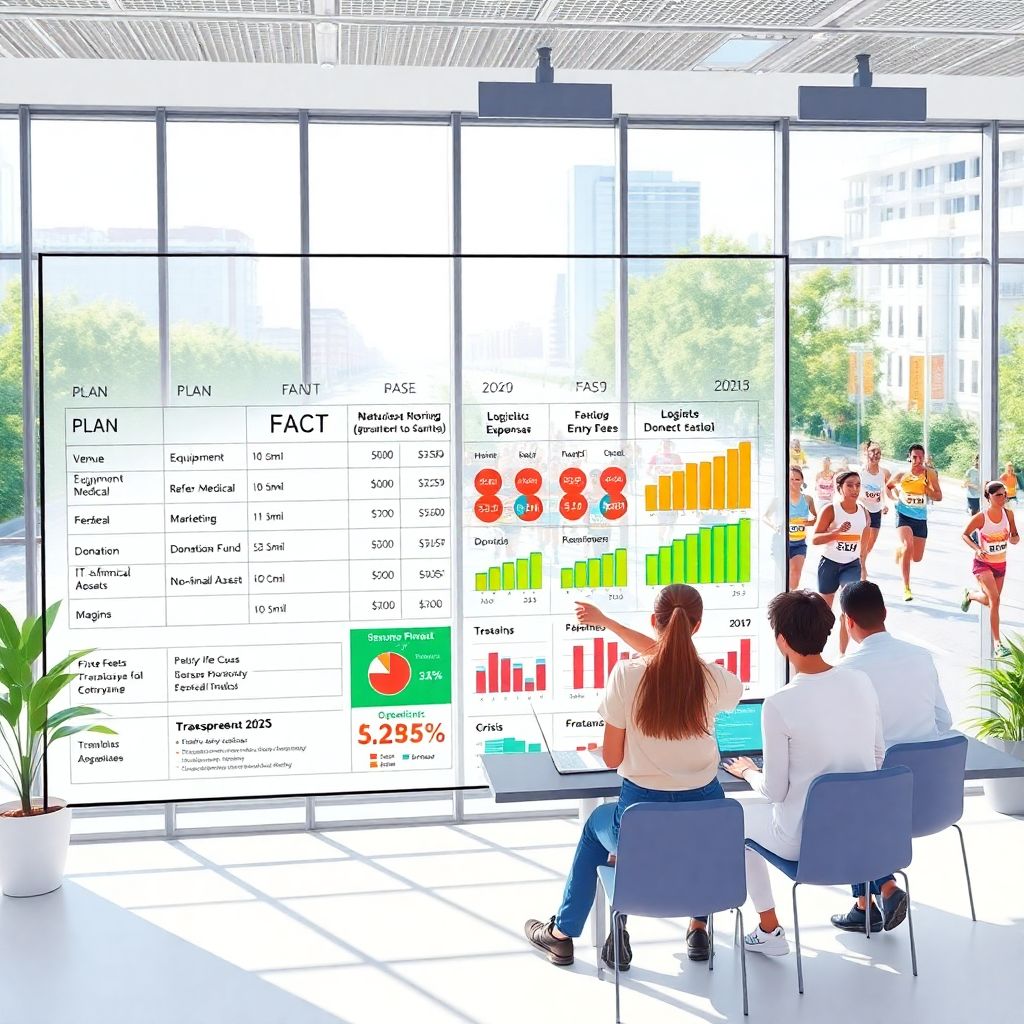 Как управлять бюджетом благотворительных спортивных событий эффективно