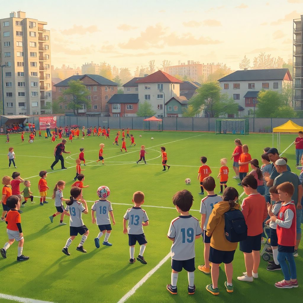 Детский футбол как двигатель местного сообщества и развития города