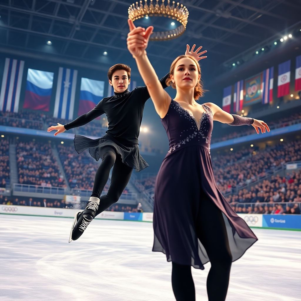 Бестемьянова: лучшими фигуристами года в России стали Гуменник и Петросян