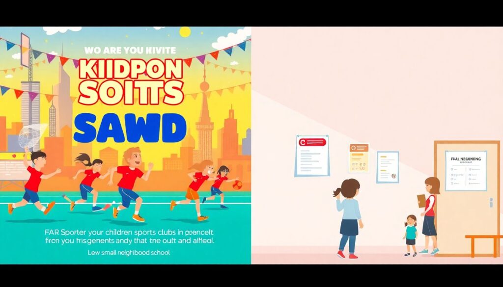 Анонсы тренировок и наборов в детские команды - иллюстрация