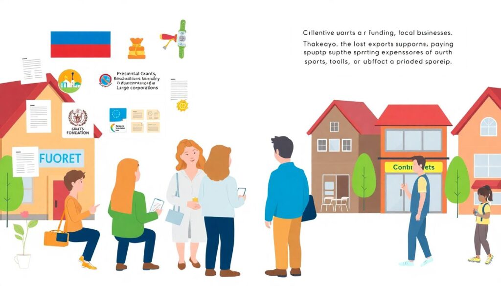 Социально значимые спортивные акции в регионах - иллюстрация