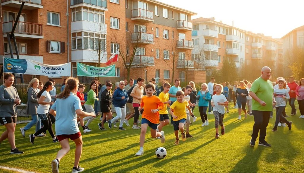 Социально значимые спортивные акции в регионах - иллюстрация