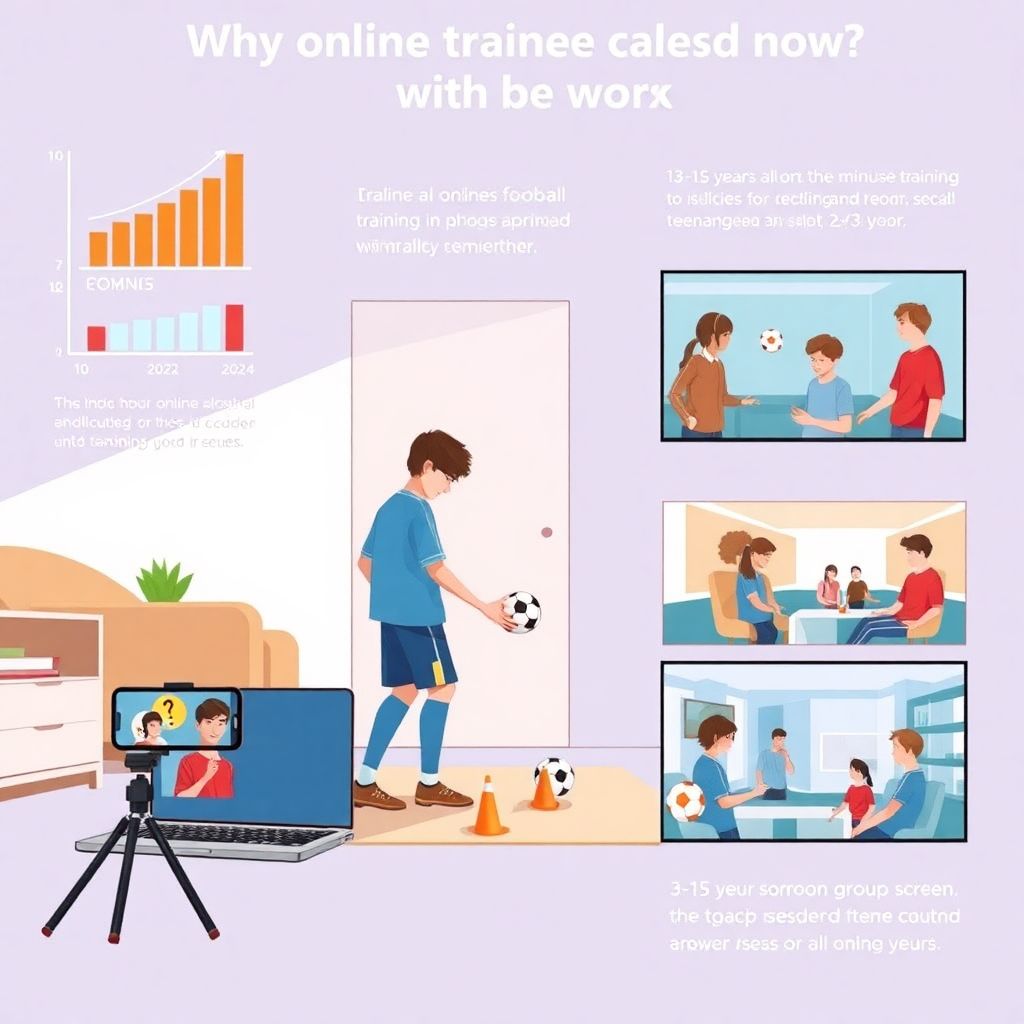 Онлайн-тренировки юных футболистов: как эффективно проводить занятия