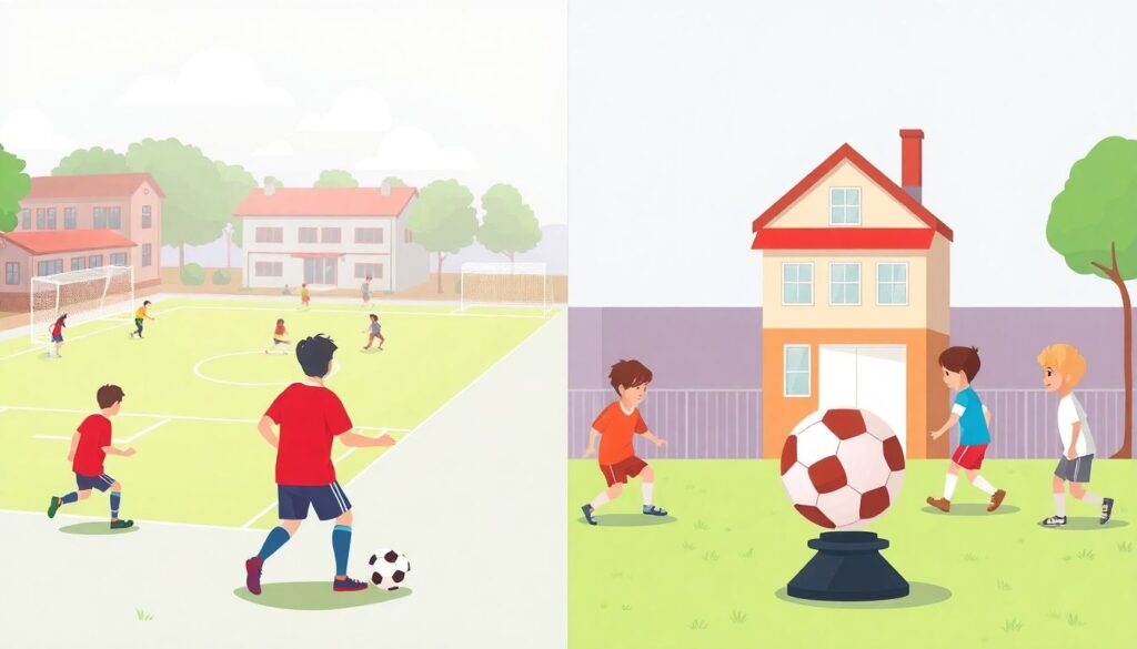 Аналитика достижений детского футбола в районе - иллюстрация