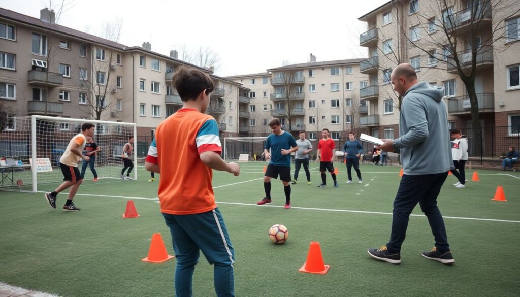Как организовать соревнование по мини-футболу среди дворовых команд - иллюстрация