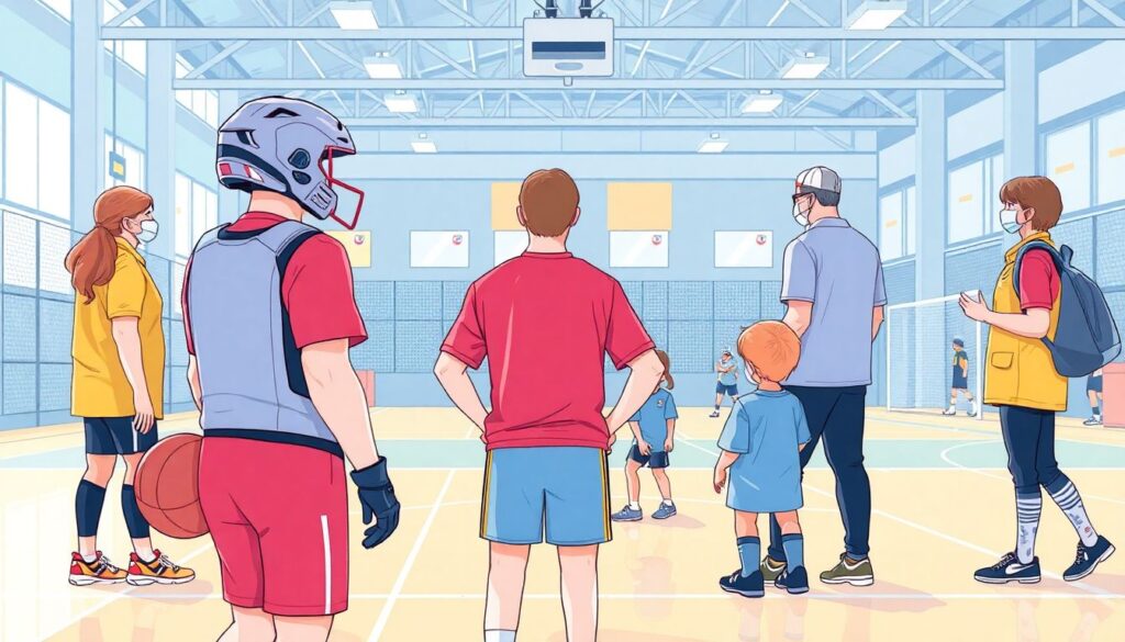 Как снизить риск травм у детей на занятиях спортом - иллюстрация