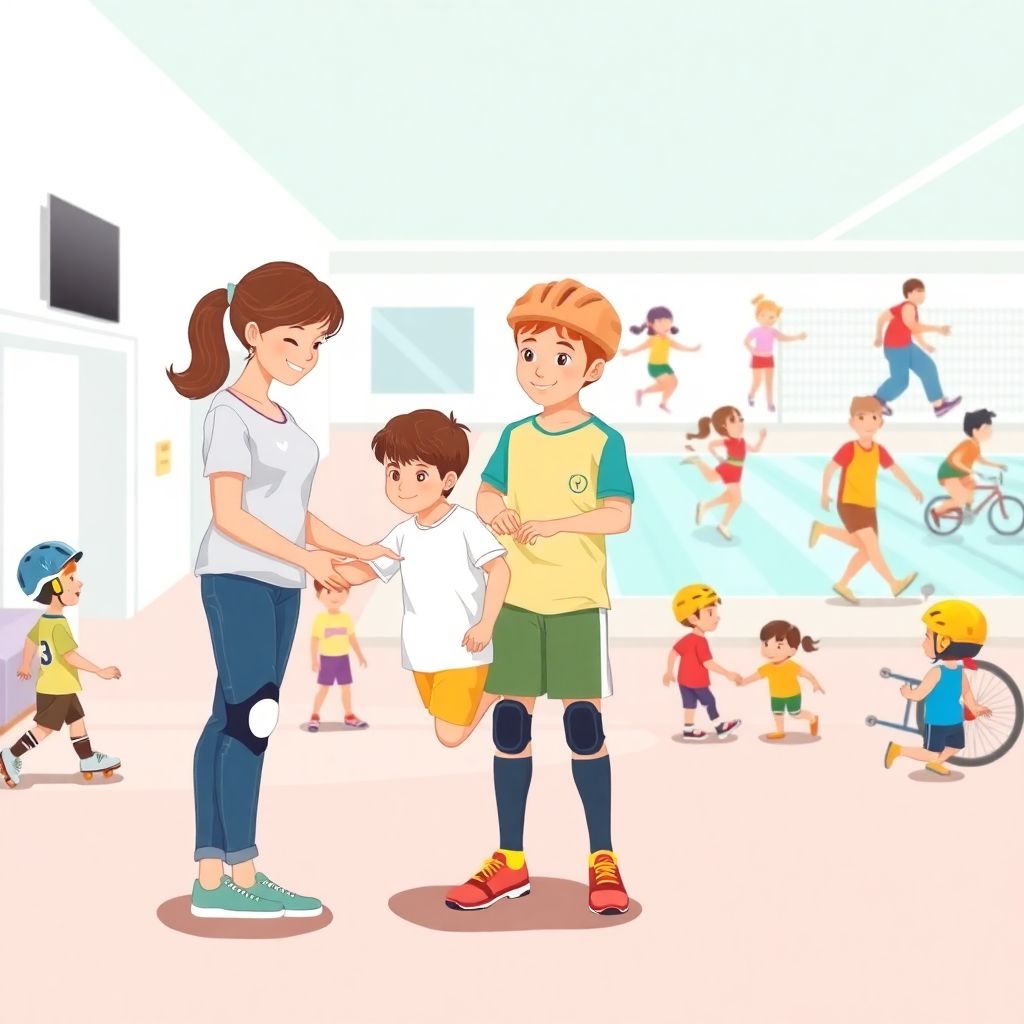 Как снизить риск травм у детей на занятиях спортом: советы для родителей