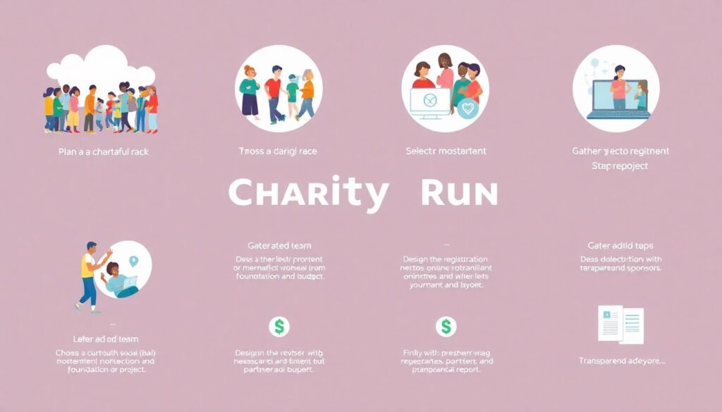 Как запустить благотворительный забег для сбора средств - иллюстрация