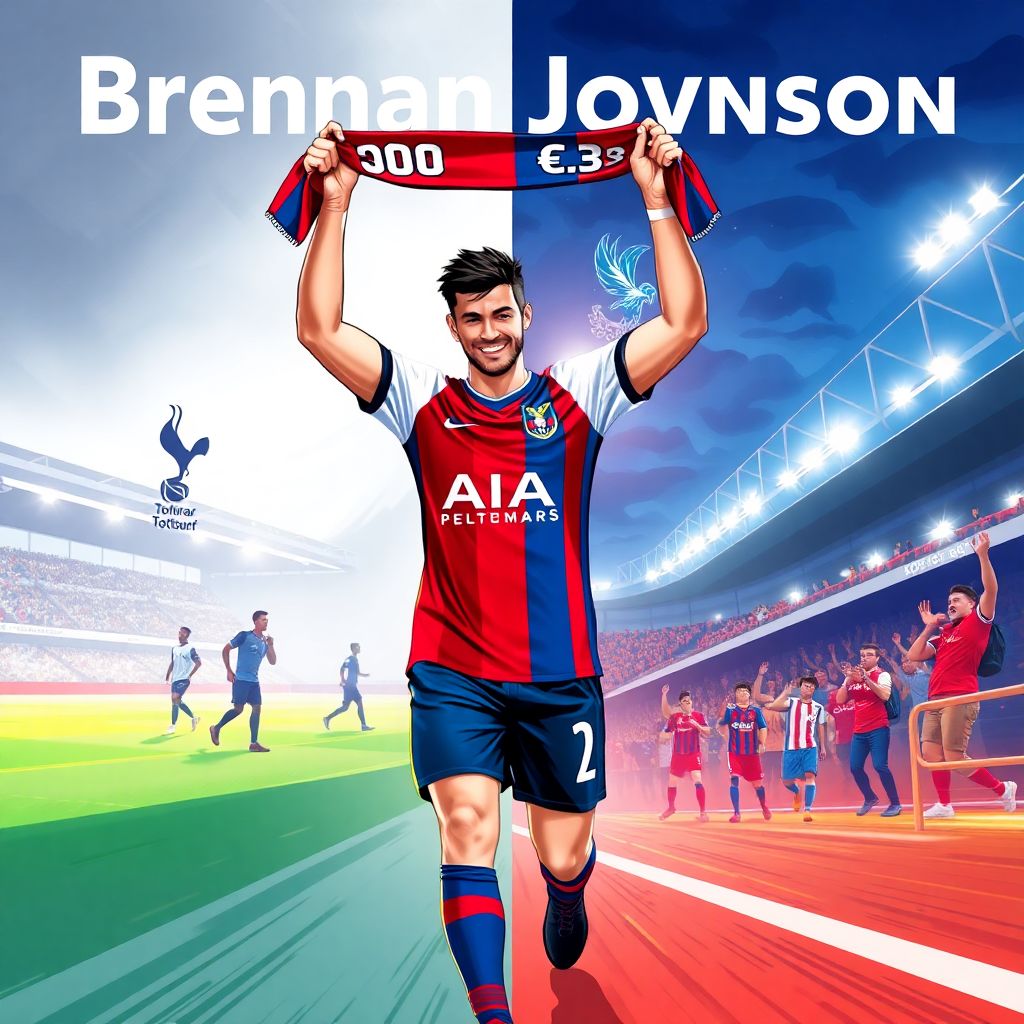 Тоттенхэм продаёт Бреннана Джонсона в Кристал Пэлас: детали трансфера