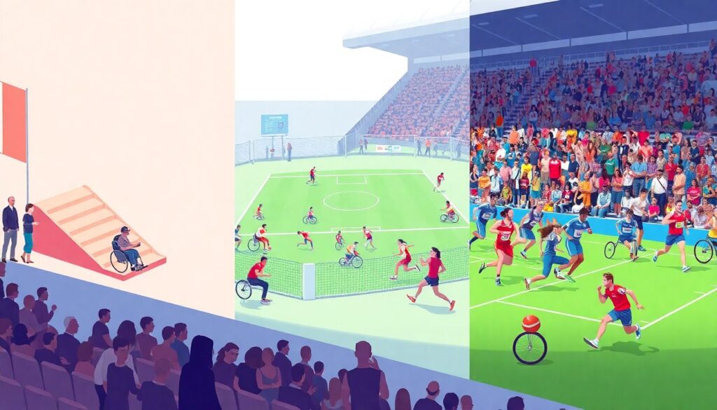 Как делать спортивные мероприятия доступными для людей с ОВЗ - иллюстрация