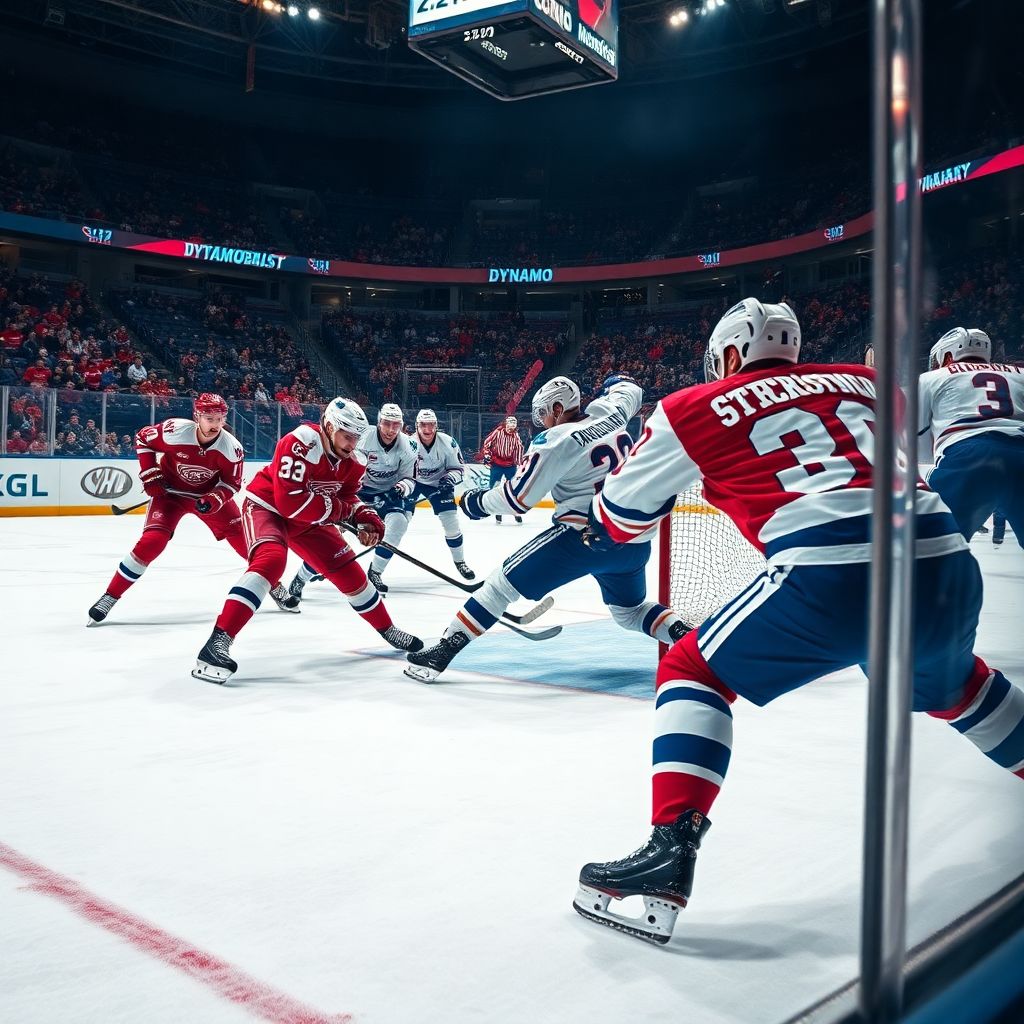 «Динамо» обыграло «Автомобилист» 2:1 в Екатеринбурге в матче КХЛ